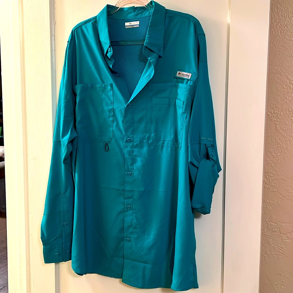 Columbia XXL PFG Tamiami II Omnishade long sleeve shirt